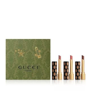 Gucci + Glow & Care Lipstick Festive Gift Set