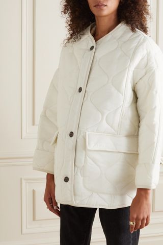 The Frankie Shop + Quilted padded ripstop jacket