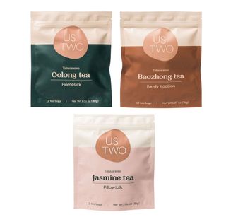 Us Two Tea + The Variety Pack: Jasmine, Oolong & Baozhong Tea