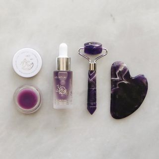 Mount Lai + The Limited Edition Tranquility Amethyst Skincare Set for Holiday