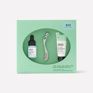 Versed + Calm, Clear, and Holiday Cheer Skin De-Stressing Gift Set