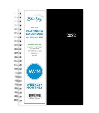 Blue Sky + 2022 Weekly 
Monthly Planner