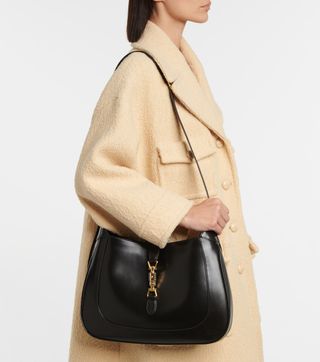 Gucci + Jackie 1961 Medium Leather Shoulder Bag