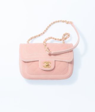 Chanel + Mini Flap Bag in Velvet