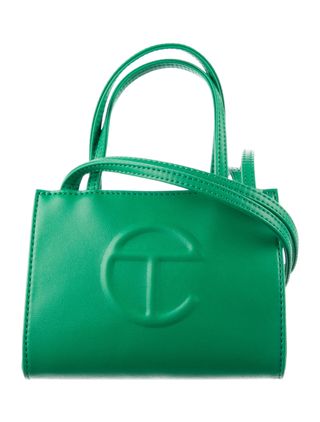 Telfar + Small Greenscreen Shopping Bag