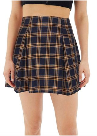 Nimin + High Waisted Pleated Skirt