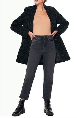 Relish Noless + Faux Fur Teddy Coat