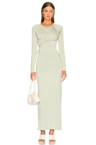 The Line by K + Moss Dress in Sage