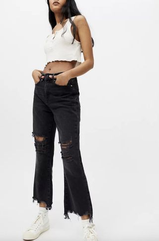 Bdg + Wilco High-Waisted Cropped Flare Jean