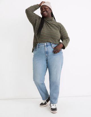 Madewell + The Petite Curvy Perfect Vintage Straight Jean
