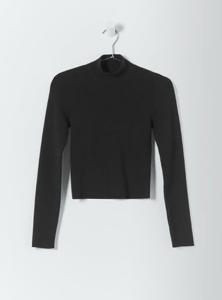 Who What Wear Collection + Coco Cropped Turtleneck Sweater
