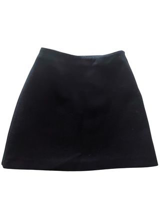 Celine + Wool Mini Skirt