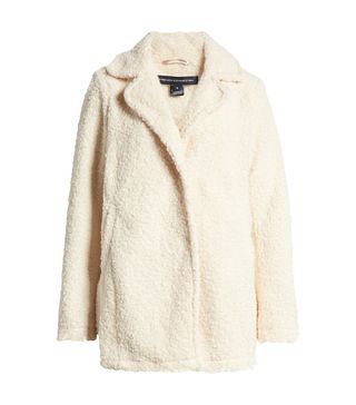 French Connection + Faux Fur Teddy Jacket
