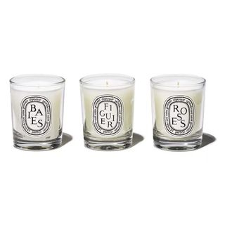 Diptyque + Baies, Figuier, Roses Candle Gift Set