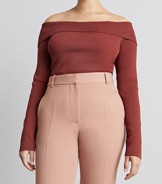 Who What Wear Collection + Meghan Off-the-Shoulder Bodysuit