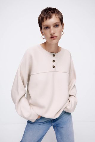Zara + Extra Soft Knit Sweater