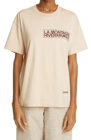 Jacquemus + Le T-Shirt Montagne Graphic Tee