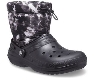 Crocs + Classic Lined Neo Puff Tie Dye Boot