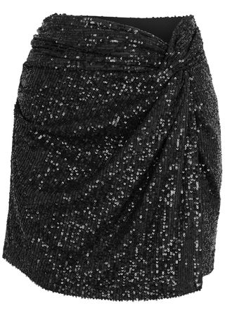 In the Mood for Love + Islay Black Sequin Mini Skirt