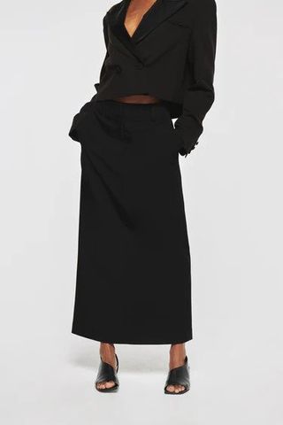 Aligne + Lani Tailored Midaxi Skirt