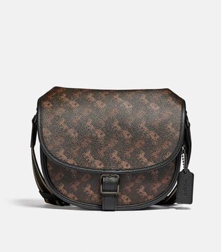 Coach + Hitch Crossbody With Horse and Carriage Print