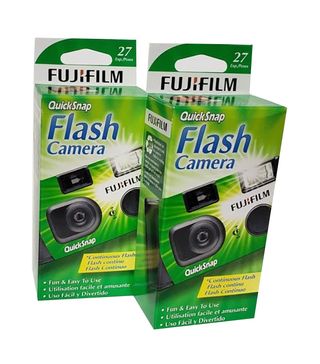 Fujifilm + QuickSnap Flash 400 Disposable 35mm Camera (Pack of 2)