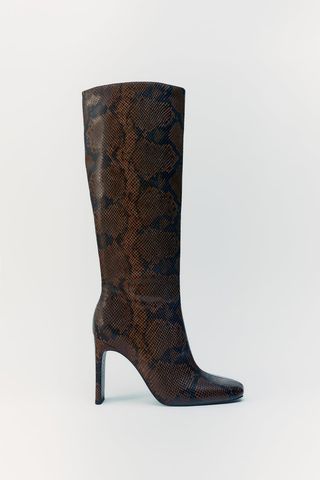 Zara + High-Heel Boots