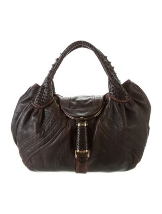 Fendi + Leather Spy Bag