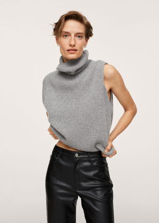 Mango + 100% Cashmere Vest