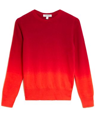 Autograph + Pure Cashmere Ombre Crew Neck Jumper