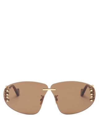 Loewe + Rimless Sunglasses