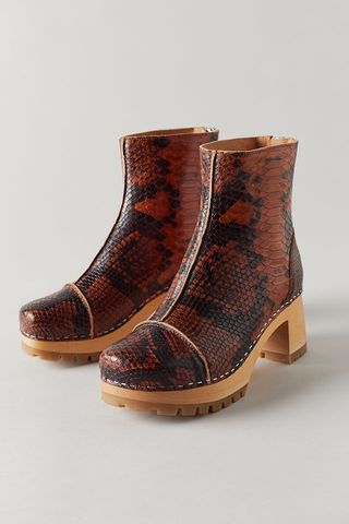 Swedish Hasbeens + Stitchy Snake Boot