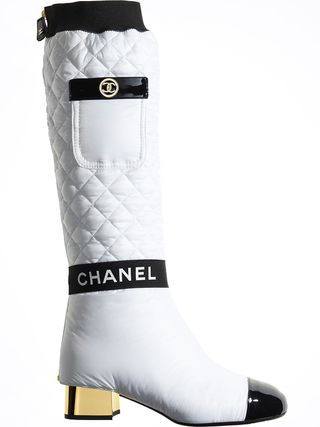 Chanel + High Boots