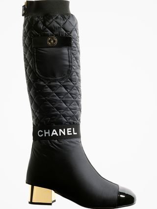 Chanel + High Boots