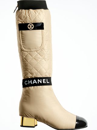 Chanel + High Boots