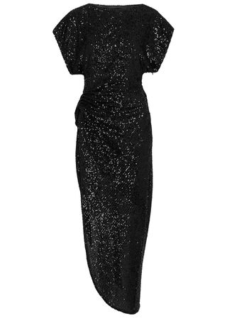 In the Mood for Love + Bercot Black Sequin Dress