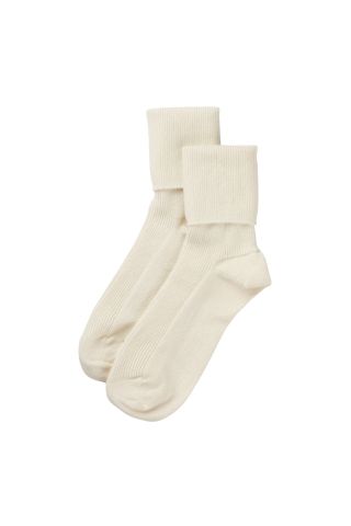 Johnstons of Elgin + Womens Pure Cashmere Bed Socks