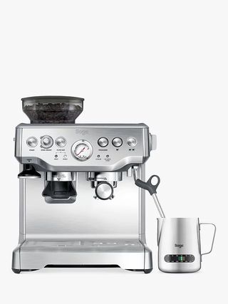 Sage + Barista Express Bean-to-Cup Coffee Machine with Milk Jug
