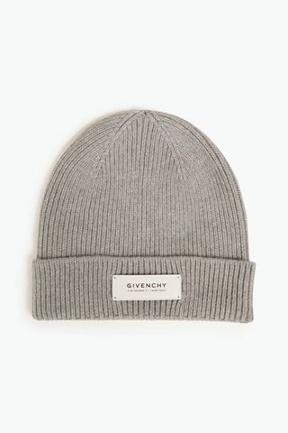 Givenchy + Ribbed Mélange Wool and Cashmere-Blend Beanie