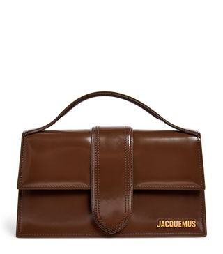 Jacquemus + Leather Le Bambino Top-Handle Bag