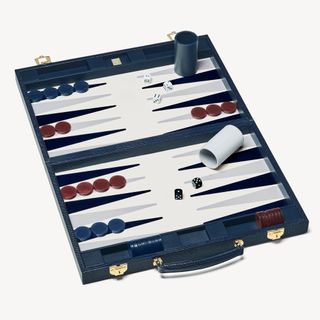 Aspinal of London + 17-inch Backgammon Set
