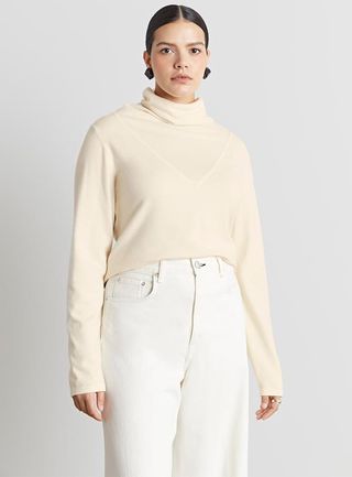 Who What Wear Collection + Liv Cowl-Neck Sweater