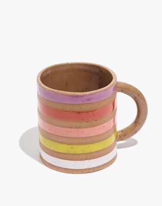 O-Ceramics + Handmade Sunset Rainbow Mug