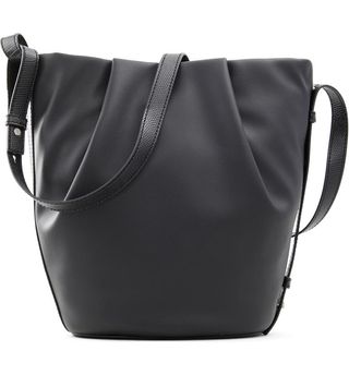 Who What Wear + Amelia Faux Leather Bucket Bag