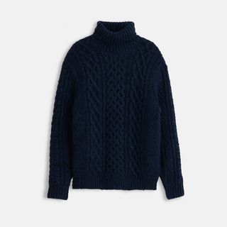 Alex Mill + Fisherman Cable Turtleneck Sweater