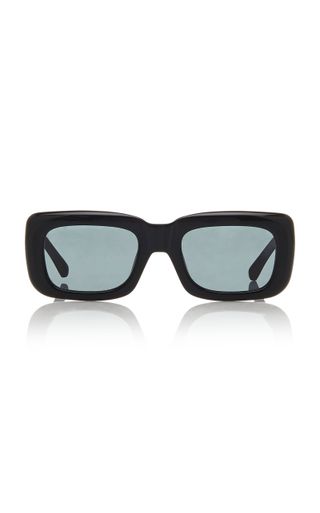 The Attico x Linda Farrow + Marfa Acetate Square Sunglasses