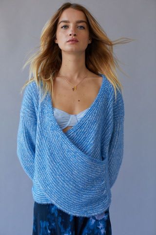 Urban Outfitters + Kane Wrap Sweater