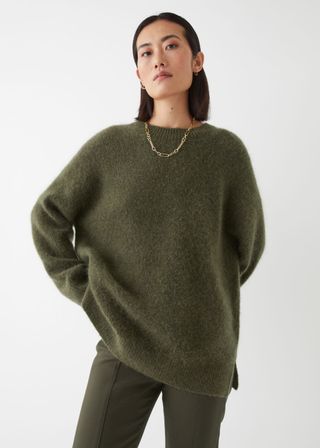 & Other Stories + Oversized Mohair Knit Sweater