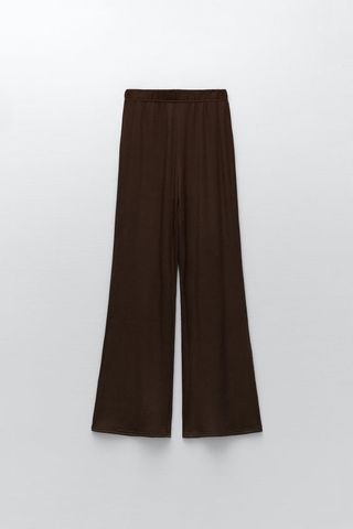 Zara + Ribbed Trousers