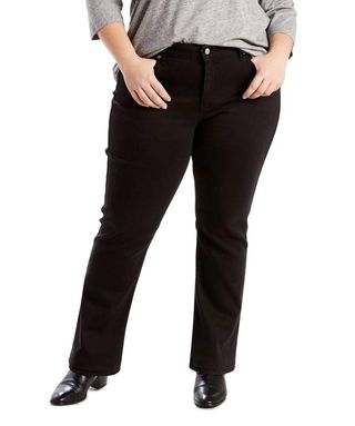 amazon + Levi's Women's Classic Straight Jeans Pants (Standard and Plus)